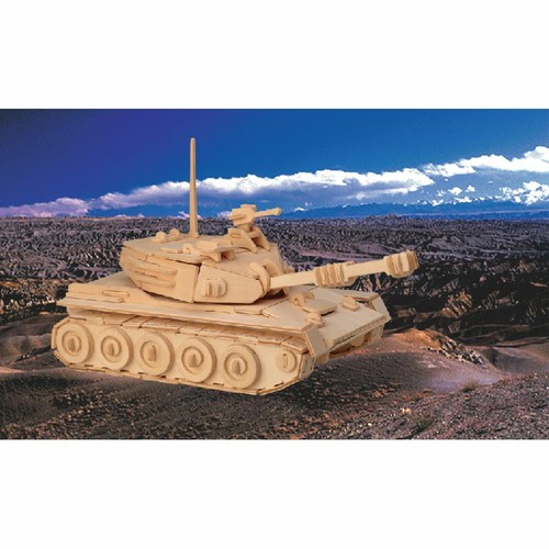 Holzbausatz panzer 3d - holzbausatz, puzzle