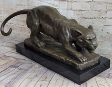 Große Barye Panther Puma Deko