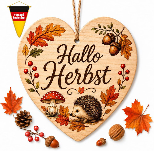 Herbst deko anhänger herbsts - anhänger,,