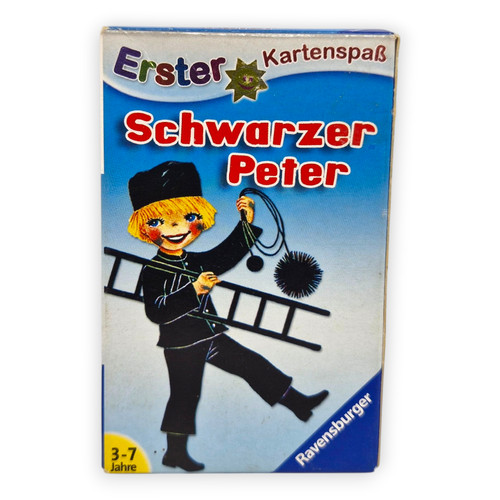 Schwarzer peter erster - schwarzer,