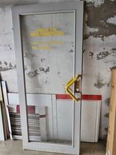 Einzeltür Vollholz Holztür mit Glas Tür Glastür Innentür Maße ca. 86,5 x 197cm o