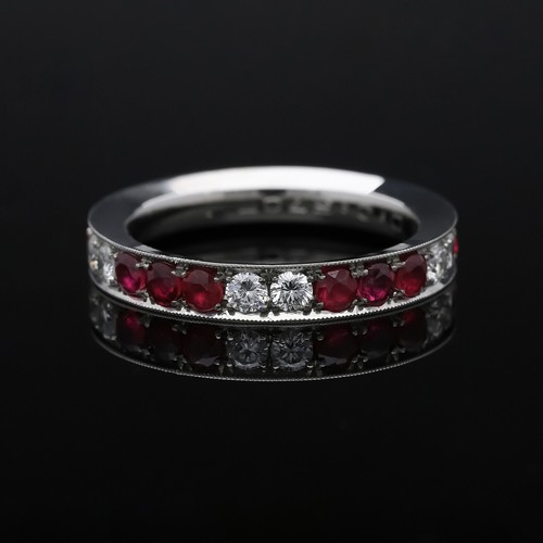 Memory ring brillanten rubine - ring,