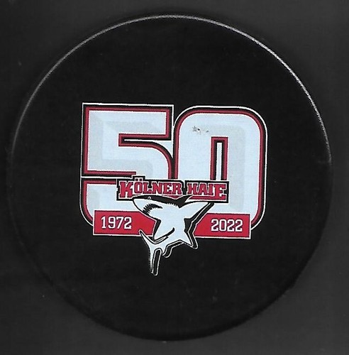 Eishockey puck jubiläum - eishockey,