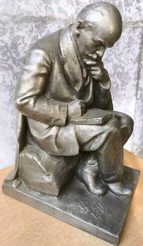 Seltene lenin statue büste - statue,