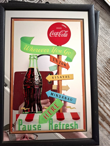 Coca cola poster rahmen - coca-cola,