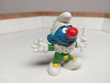 Schleich Clown Schlumpf - 20090 - Peyo Schlümpfe grüner Anzug Jester Hongkong 