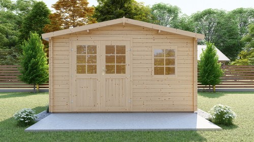 Gartenhaus holz 28mm - holz,