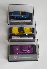 3x Model Power Minis US-Modelle (1:87/H0): Plymouth/Ford Mustang/Chevy El Camino