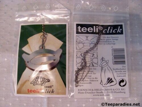 Teeli click teefilterhalter - teeli®-click,