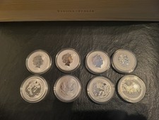 Silbermünze Lunar  4x 0,5 Oz