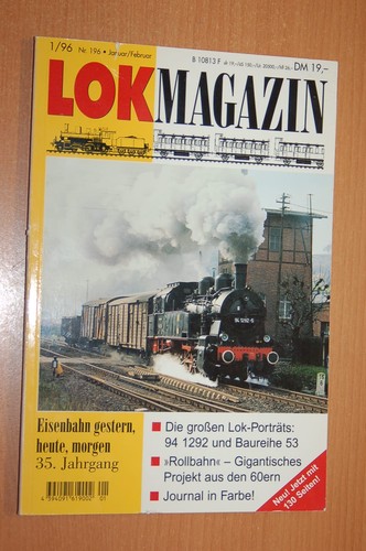 Lok magazin 196 1996 01 - magazin, nr.196