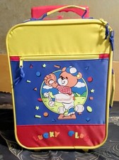 ?LUCKY CLUB Koffer Trolley Kinderkoffer Bunt Reisekoffer Handgepäck 30x15x49 cm