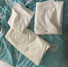 Allergische Bettwäsche mit Bettlacken Kopfkissenbezug 80x80 Decke 135 x 200