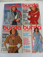 4 x Burda Moden-Nr. 1/2/3/4