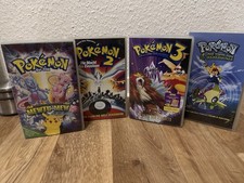Pokémon VHS Filme 1-4 – Komplettes Set – Ungeprüft
