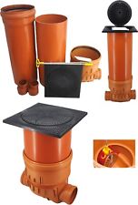 Rückstauklappe DN400 Rohr Revisionsschacht Kontrollschacht Quadratischer Deckel