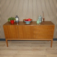 70er Jahre PALETTE Möbel Sideboard Nußbaum 150cm mid century 3 Schubladen retro