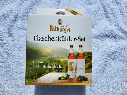 Bitburger flaschenkühler set - bitburger,