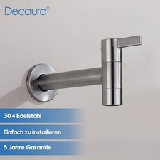 Edelstahl wandventil - edelstahl,