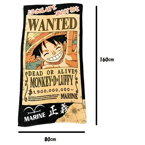One piece luffy badetuch - one, badetuch(neu)