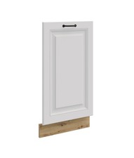 Frontblende für vollintegrierten Geschirrspüler 45 cm Stilo Weiß + Eiche Artisan