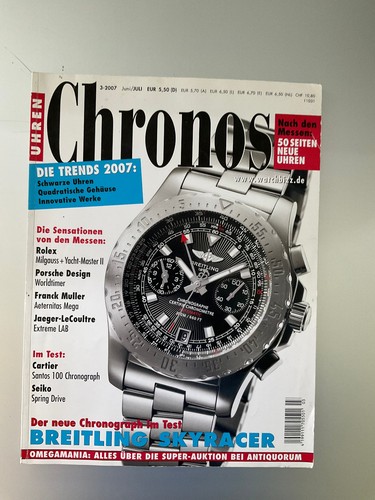 Chronos uhrenmagazin3 2007 - chronos, uhrenmagazin3/2007