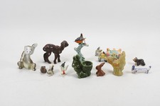 Q15L22- Konvolut Keramik Tier Figuren teils gemarkt signiert ua Hunde Vögel