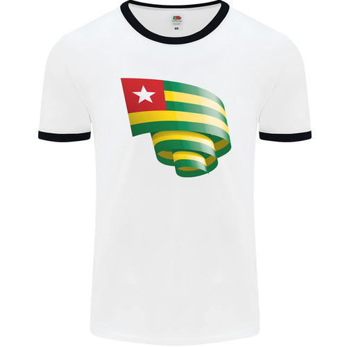 Curled togo flag togolese day - flag,