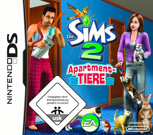 Die sims apartment - die, apartment-tiere