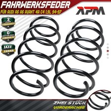 2x Federn Fahrwerksfeder Vorne