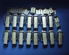 15 Stück Spannverschluß mit Loch für Kistenschloß und Überwurf