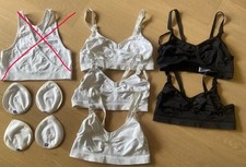 Medela Schwangerschaft Still-BH - schwarz und weiß - M (Paket)
