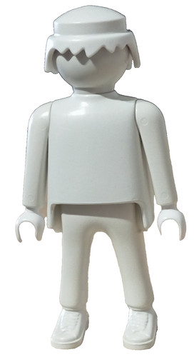Playmobil figur weiss - figur,