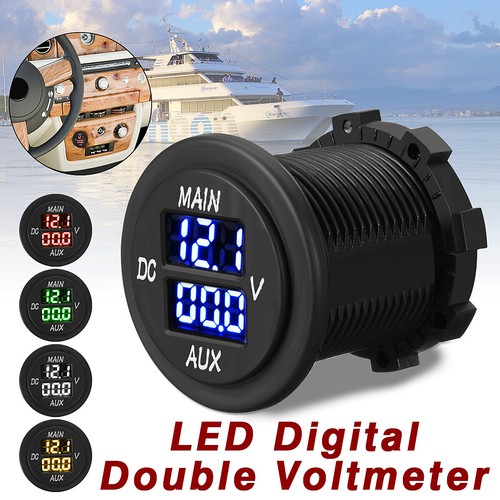 24v dual batterie monitor - batterie,