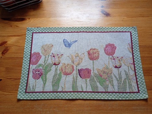 Tischset kleine decke mit - -,