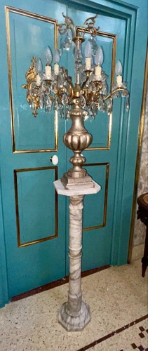 Antike stehlampe - antike,