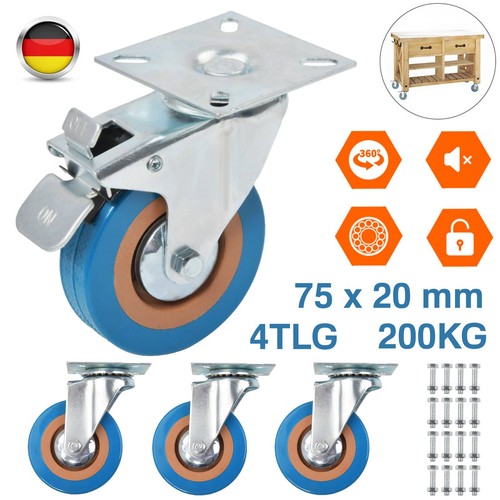 Transportrollen set - set, 4x
