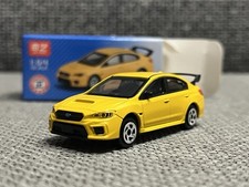 1:64 Subaru Impreza Modellauto Diecast Spielzeug für Geschenke Gelb