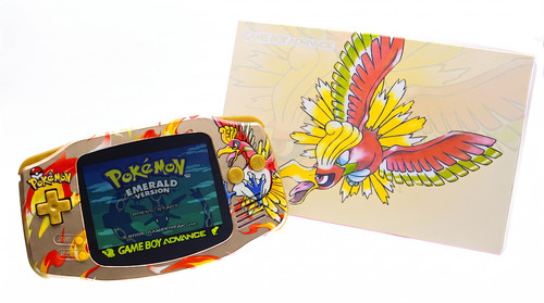 Game boy advance pokemon - ho-oh,