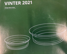 Ikea Vinter 2021 2er Set Glas Servierschüssel Deko Schale Grün 105.008.89 Neu Ov