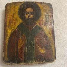 Alte Ikone wohl  Russisch Holz