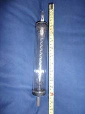 Kolonne mit Spirale mit aufgeschobenem Glasmantel NS 14,5 Jenaer Glas