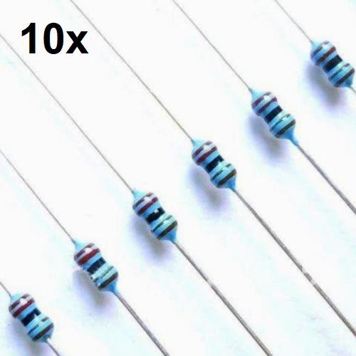 10x widerstand mf0204 - 10x,