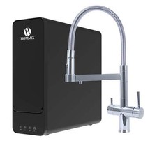 Hommix hydRO Unterspüle Tankless RO System mit Hommix Savona Chrom Auszug 3-