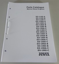 Parts Catalogue / Ersatzteilliste Volvo Penta Marine Diesel Engine D3 01/2007