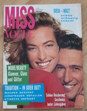 Miss Vogue 12/90 Rarität Tatjana Patitz + Bill Skinner, Fotograf Richard Avedon
