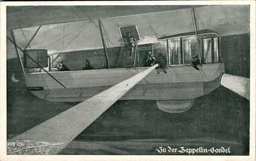Zeppelin luftschiff der - ak,