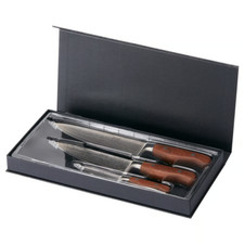 Neu! Damaszenerstahl! IKEA BRILJERA Messer 3er-Set 