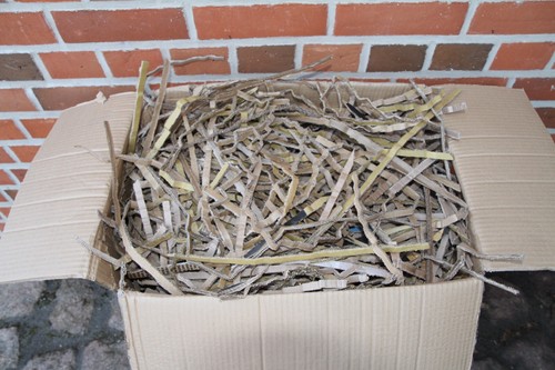 Verpackungs material schredder - verpackungs,