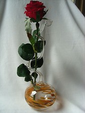 Rosenvase lauscha glas - lauscha,